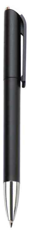 Silver Tip Plastic Pen with Custom Logo –  (Black, White, Blue, Silver, Red, Green)