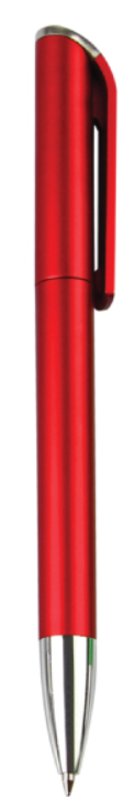Silver Tip Plastic Pen with Custom Logo –  (Black, White, Blue, Silver, Red, Green)