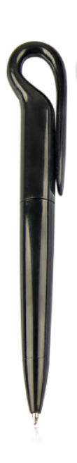 Finger Grip Promotional Pen with Custom Logo – (Full Black, Full White, Red, Blue, Green, Yellow)