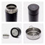 Smart Bottle with Temperature Display – 500 ml - Matte Black