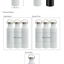 Stainless Steel Bottle with Bamboo Cap – White | 500ml