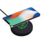 Wireless Circular Rubber Charger with Light-Up Logo – LED Fast Charging Pad Corporate Gift