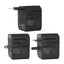 Universal Travel Adapter with Type-C Fast Charging & Light-Up Logo – 4 USB Multi-Port And 1 USB Type-C