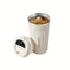 Smart Coffee Tumbler with Temperature Display – White | Premium Corporate Gift