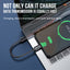 5-in-1 Multifunctional Fast Charging Data Cable Kit – Compact Travel Organizer with Type-C, Lightning & Micro USB