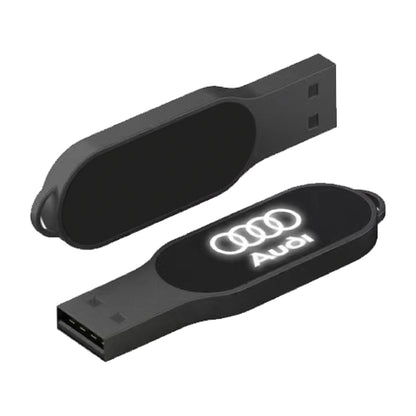 AMIF 097 Slim LED USB Flash Drive – Light-Up Logo