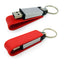 Premium Leather USB Keychain – Executive Metal & Leather Flash Drive