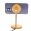 Eco-Friendly Bamboo 2-in-1 Wireless Charging Stand with Light-Up Logo – Premium Corporate Tech Gift
