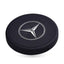 Wireless Circular Rubber Charger with Light-Up Logo – LED Fast Charging Pad Corporate Gift