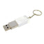 Crystal USB Flash Drive with Steel Cap – Premium Square Crystal Metal USB