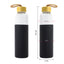 Glass Bottle with Rubber Sleeve & Bamboo Cap – 500ml