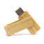 Eco-Friendly Bamboo Swivel USB Flash Drive – Wooden Promotional USB
