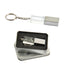 Crystal USB Flash Drive with Steel Cap – Premium Square Crystal Metal USB