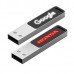 UF-100003 - Slim Metal USB with LED - 8GB